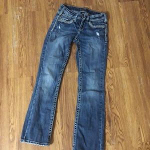 Silver jeans 25